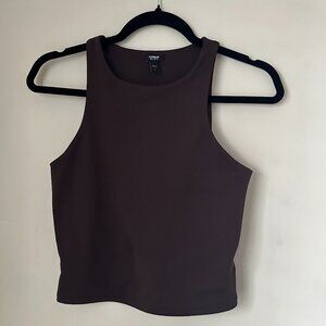 Express Brown Body Contour Compression Tank